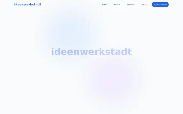 ideenwerkstadt.com
