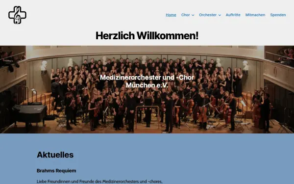 medizinerorchester.de