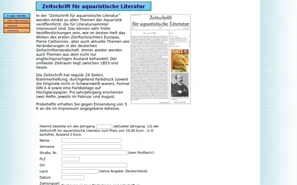 aquariumliteratur.de