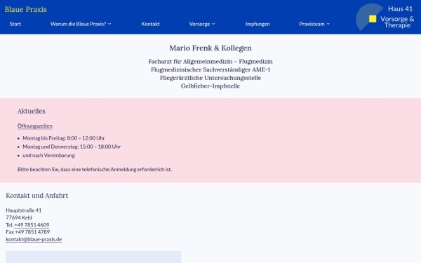 blaue-praxis.de
