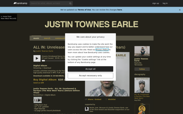 justintownesearle.bandcamp.com