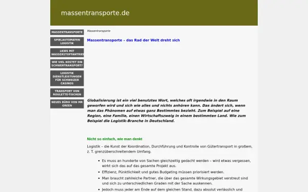 www.massentransporte.de