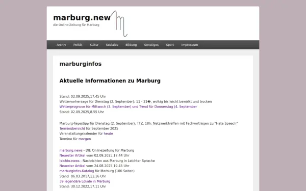 marburginfos.de