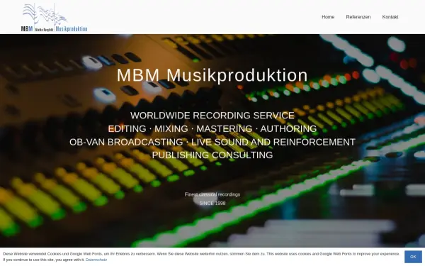 mbmmusikproduktion.de