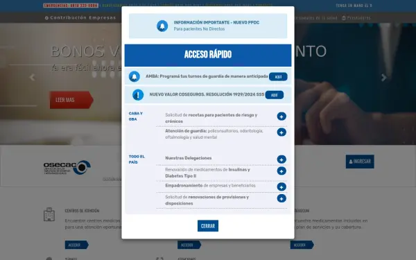 www.osecac.org.ar
