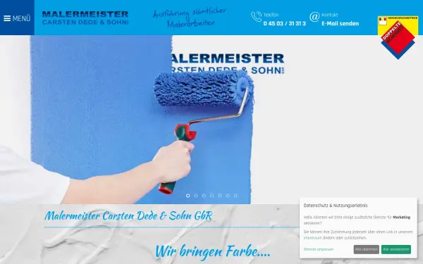 www.malermeister-dede.de