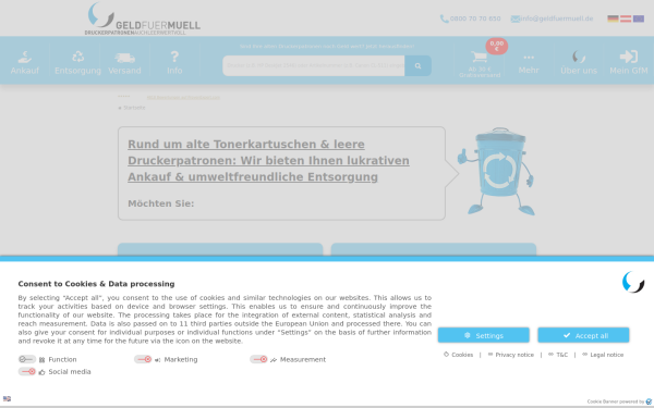 www.geldfuermuell.de