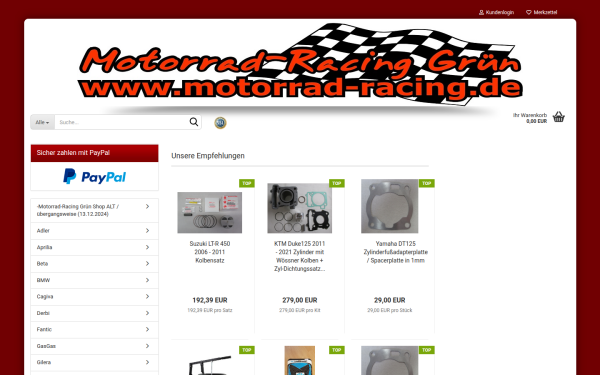 www.motorrad-racing-onlineshop.de