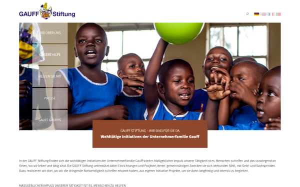 www.gauff-stiftung.de