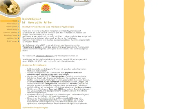 www.werdenundsein.de