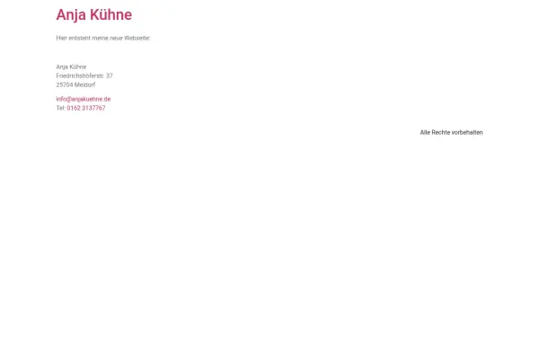 anjakuehne.de