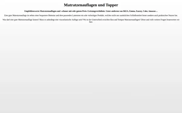 matratzenauflagentest.de