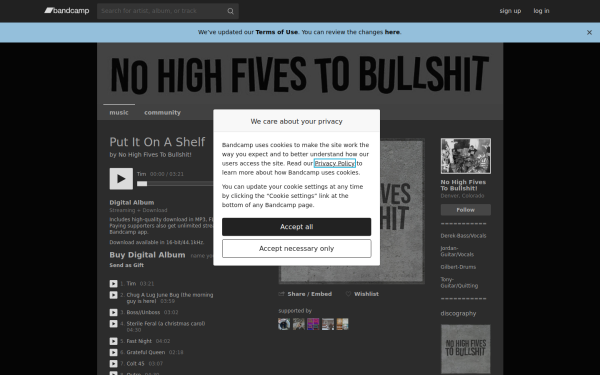 nohighfivestobullshit.bandcamp.com