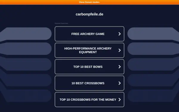 carbonpfeile.de