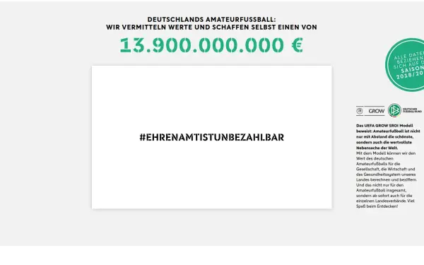 www.ehrenamtistunbezahlbar.dfb.de