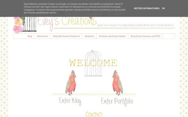 sweetsongbird.eveyscreations.com