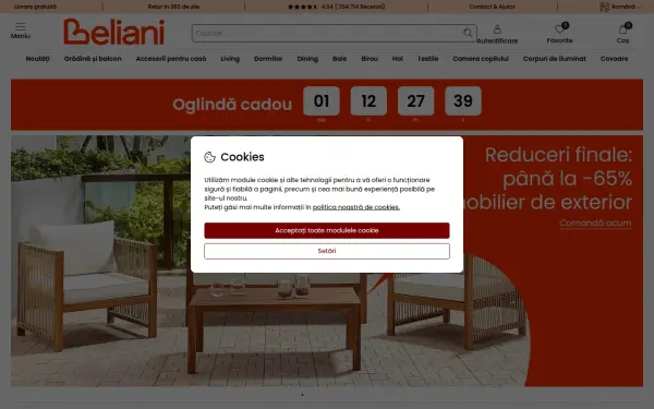 www.beliani.ro