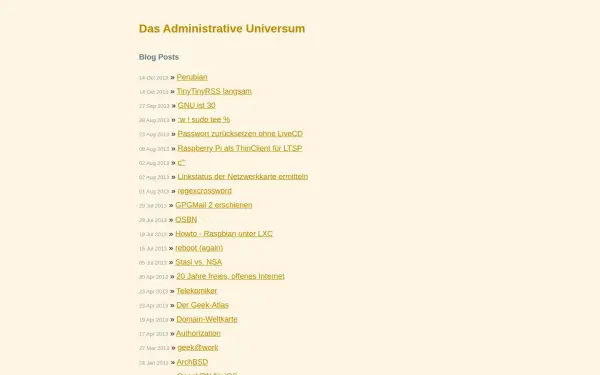 dasadministrativeuniversum.de
