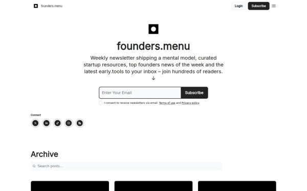 newsletter.founders.menu