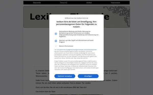 www.lexikon-tiere.de