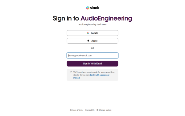 audioengineering.slack.com