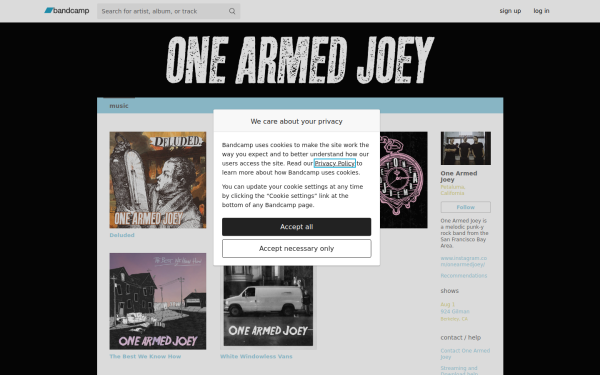 onearmedjoey.bandcamp.com