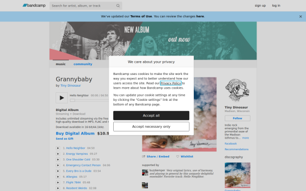 tinydinosaur.bandcamp.com
