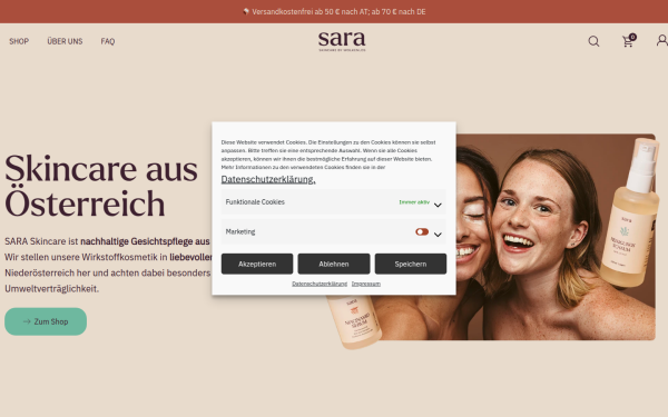 www.sara-skincare.at