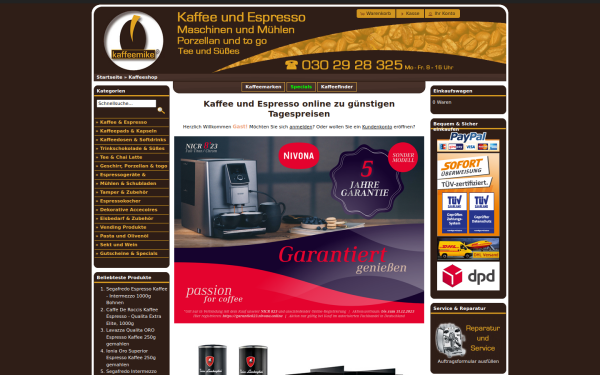 www.kaffeemike.de