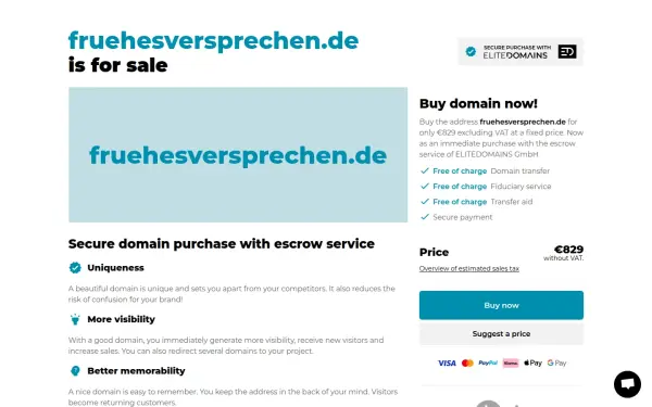 fruehesversprechen.de