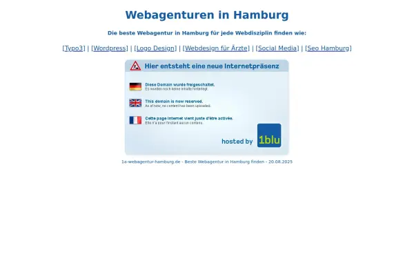 www.1a-webagentur-hamburg.de