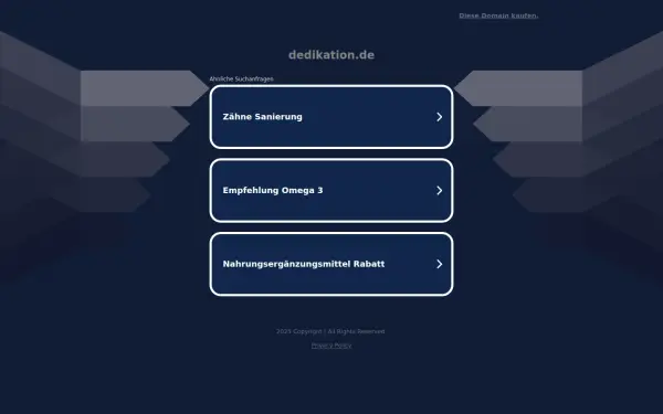 dedikation.de