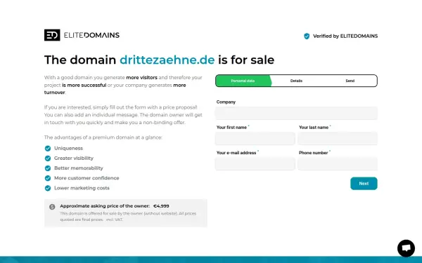 drittezaehne.de