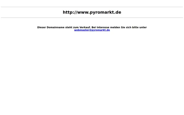 pyromarkt.de
