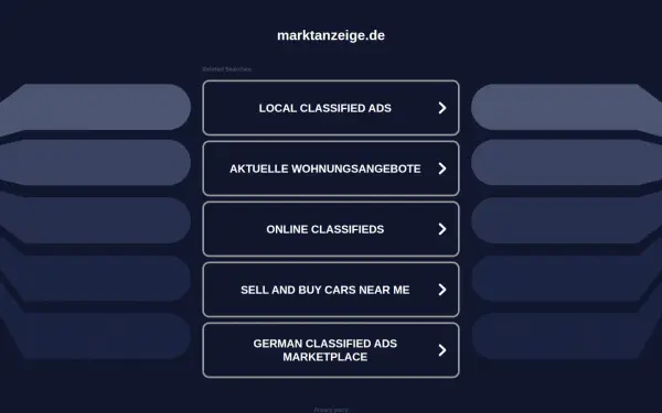 marktanzeige.de