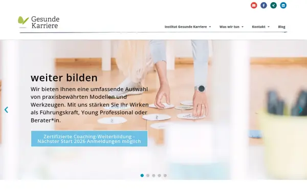 www.gesundekarriere.de