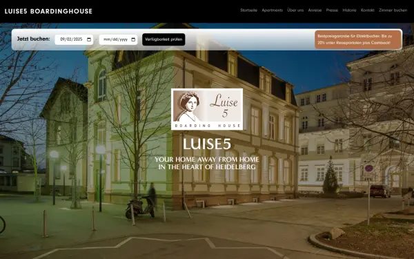 www.luise5-boardinghouse.de