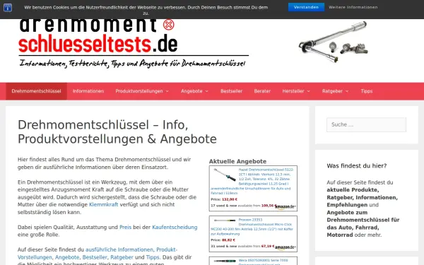 www.drehmomentschluesseltests.de