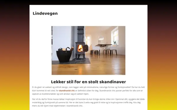 www.lindevegen.no