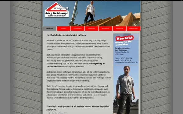 dachdecker-weishaupt.de