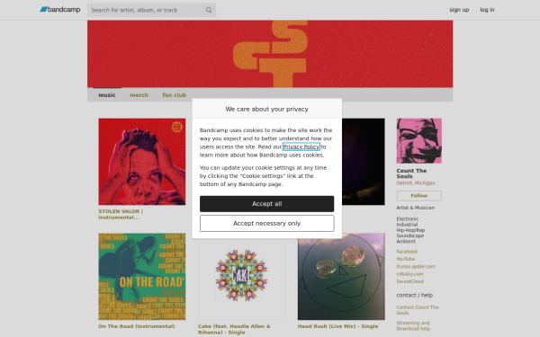 countthesouls.bandcamp.com