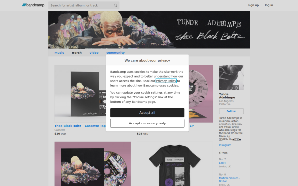 tundeadebimpe.bandcamp.com