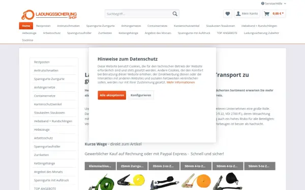 www.ladungssicherung-shop.de