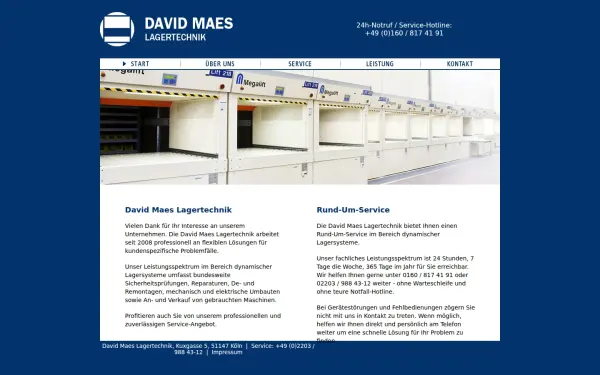 davidmaes-lagertechnik.de