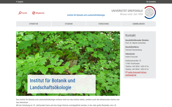 botanik.uni-greifswald.de