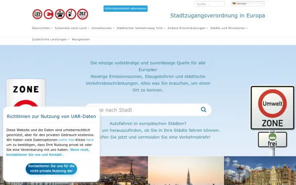 de.urbanaccessregulations.eu