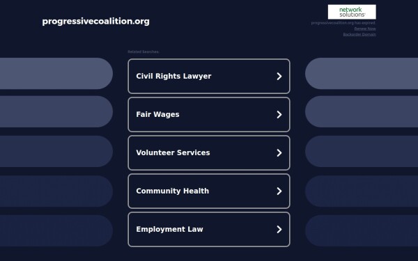 progressivecoalition.org