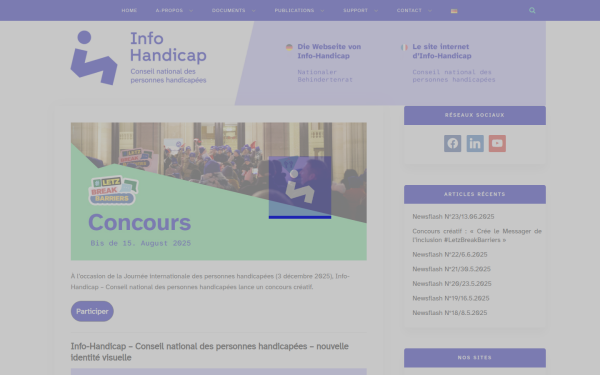 info-handicap.lu