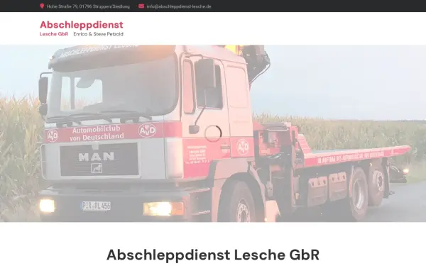 www.abschleppdienst-lesche.de