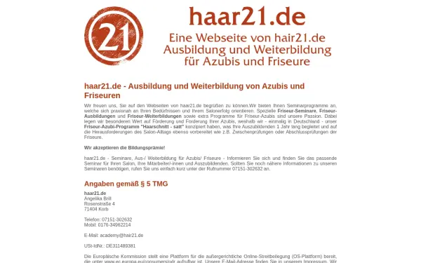 haar21.de